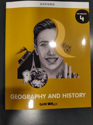 Libro geografía e historia 4ESO.