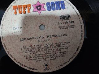 Bob Marley & The Wailers Burnin' LP DMM