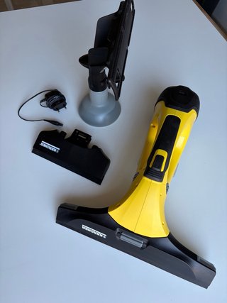 Kärcher Window Vac 12W completo + accesorios