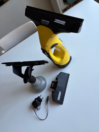 Kärcher Window Vac 12W completo + accesorios