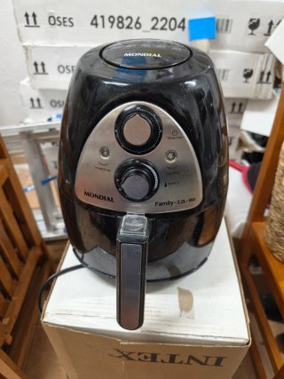 Freidora de Aire Mondial 3,2L Inox