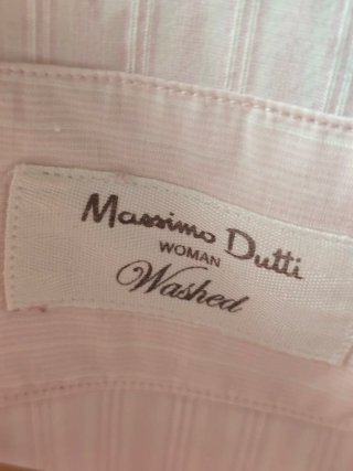Camisa rosa Massimo Dutti