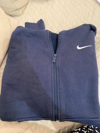 Sudadera Nike con capucha unisex azul