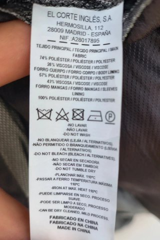 Fórmula Joven Traje Completo Talla M
