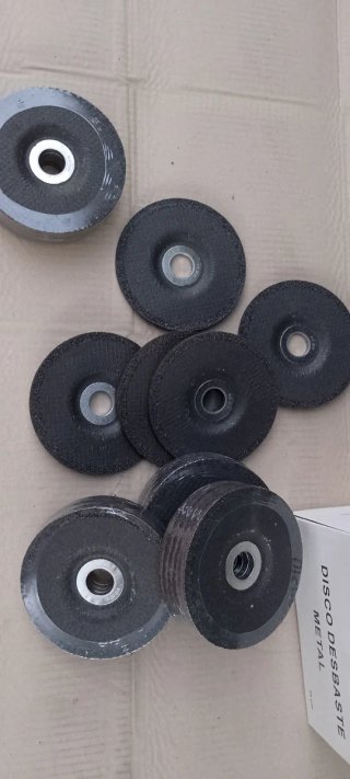 25 discos de repasar de 125mm