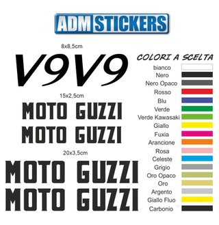 Kit Adesivi Moto Guzzi V9