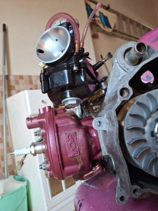 Motor Yamaha Aerox trucado