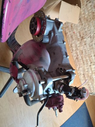 Motor Yamaha Aerox trucado