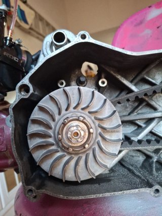 Motor Yamaha Aerox trucado