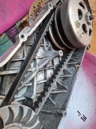 Motor Yamaha Aerox trucado