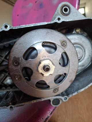 Motor Yamaha Aerox trucado