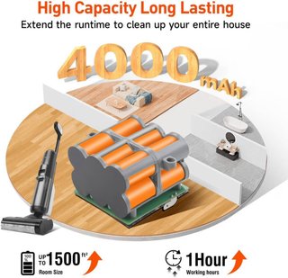 NUEVO! Batería 4000mAh 21.6V Tineco Floor One S5
