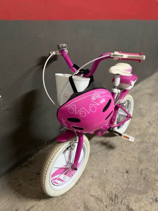 Bicicleta infantil 5-6 años + casco