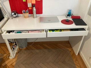 Escritorio Ikea Micke 2 cajones