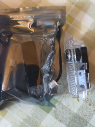 2 Lámparas LED 3D para Puerta de Coche