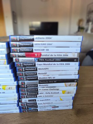 Pack Juegos PS2 Deportes y Carreras