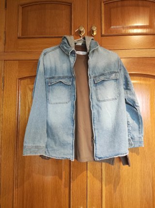 Sobrecamisa vaquera, Zara 11-12años