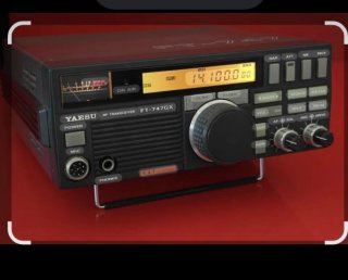 Emisora Yaesu FT-747 GX