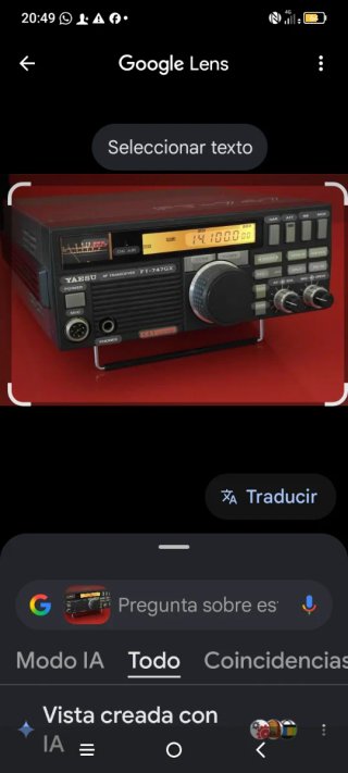 Emisora Yaesu FT-747 GX