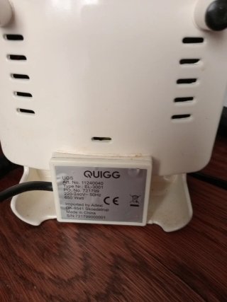 Sandwichera Mini QUIGG 650W