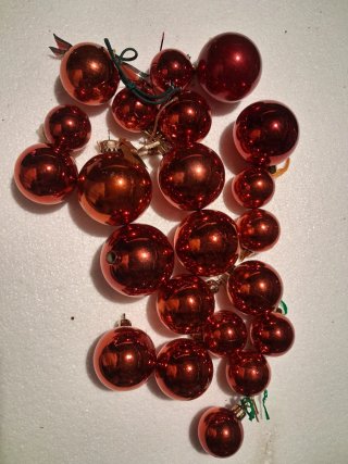 138 Addobbi Natalizi Vetro e Plastica