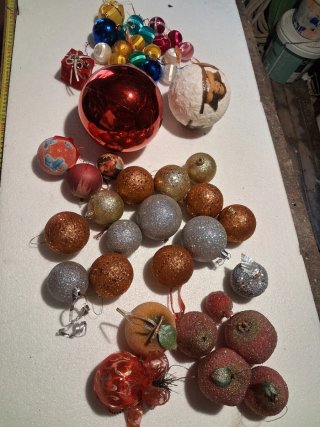 138 Addobbi Natalizi Vetro e Plastica