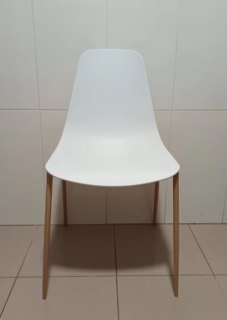 Sillas modernas blancas (pack 4)