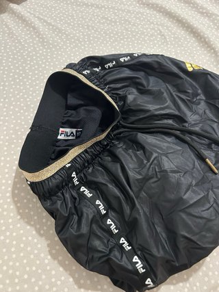Pantalón corto deportivo Fila negro talla XS