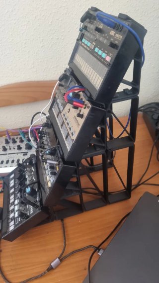 Soporte Korg Volca Cuádruple