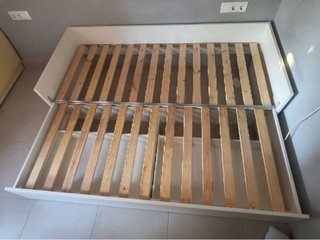Estructura Cama 80x200cm Blanca