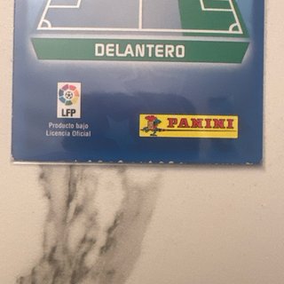 Carta Fútbol David Villa Supercrack Adrenalyn 2009