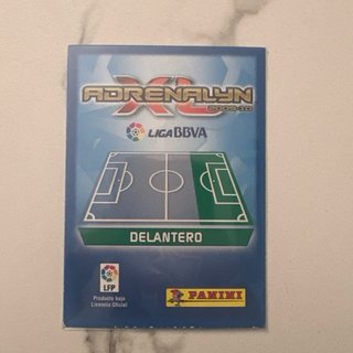 Carta Fútbol David Villa Supercrack Adrenalyn 2009