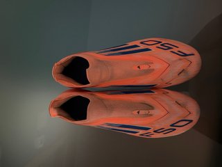 Botas de fútbol Adidas F50 Talla 38 2/3 Naranja