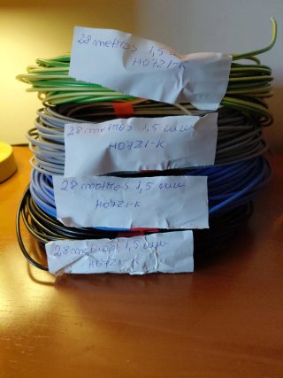 Cable Eléctrico H07Z1-K 1,5 mm