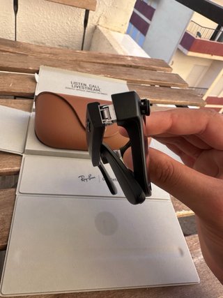 Gafas Ray-Ban Meta Wayfarer Transitions Grafito
