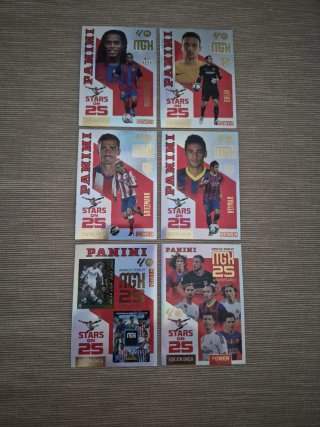 Cromos Panini MGK Stars On 25 Edición Única