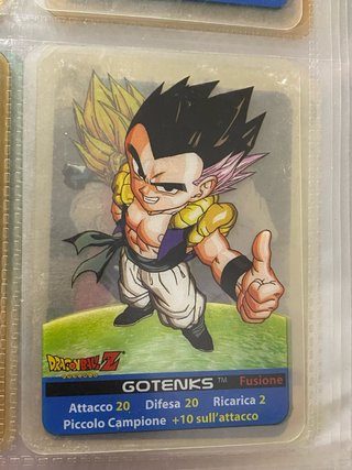 Gotenks Dragon Ball Z Lamincards Fusione