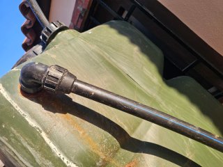 Bidón Cisterna RIKUTEC 1050L-AGUA POTABLE-USO ALIM