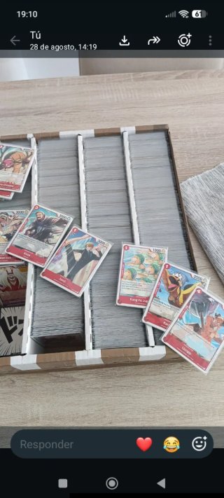 Cartas C/UC OnePiece TCG, X unidad 0,10 cent.