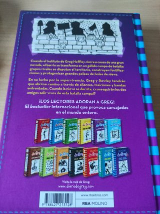 Diario de greg 13. Frío fatal