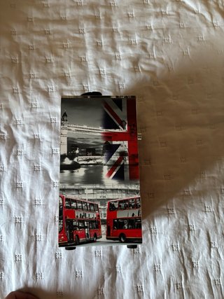 Altavoz Vintage Londres Rojo
