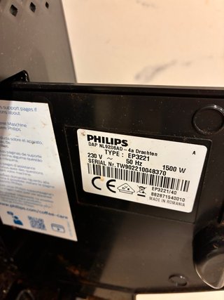 Cafetera Philips Serie 3200