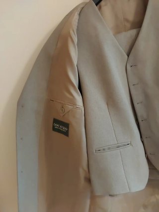 Traje de chaqueta caballero T.44 Taupe