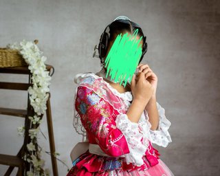 Traje de Fallera 9-10 años Multicolor