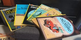Lote 6 ejemplares TinTin
