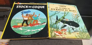 Lote 6 ejemplares TinTin