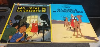 Lote 6 ejemplares TinTin