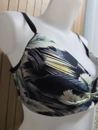 Bikini Negro y Multicolor