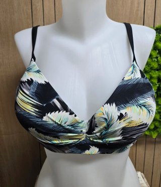 Bikini Negro y Multicolor