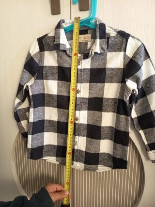 Camisa cuadros niño Zara talla 5 (110cm)
